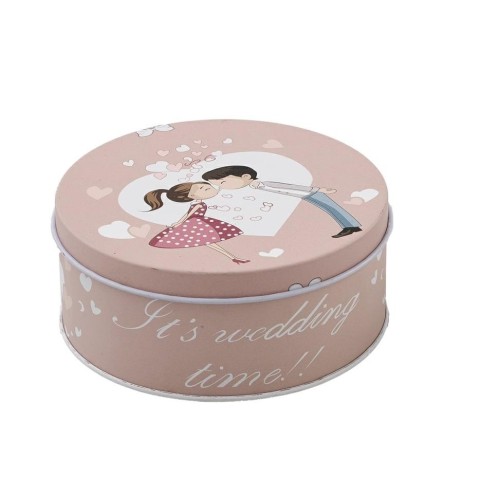 SCATOLA LATTA PICCOLA SPOSI 6.5X4.5CM